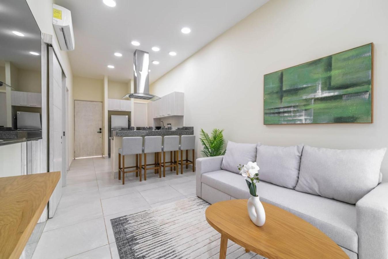 Сasa de vacaciones 2 Bd With Balcony Gym Rooftop Pool Playa del Carmen