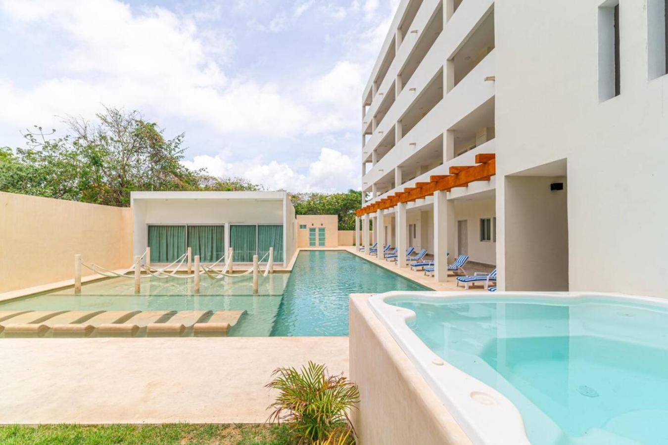 Сasa de vacaciones 2 Bd With Balcony Gym Rooftop Pool
